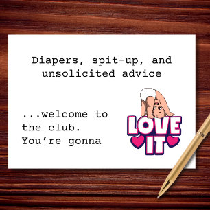 Tarjeta Nuevo Club Materno Iniciando Felicitaciones Sarcás