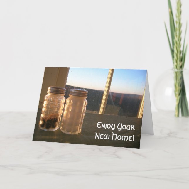 Tarjeta Nuevo Congrats casero (Anverso)