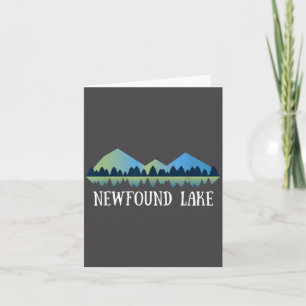 Tarjeta Nuevo Hampshire Lago Newfound Nh _1