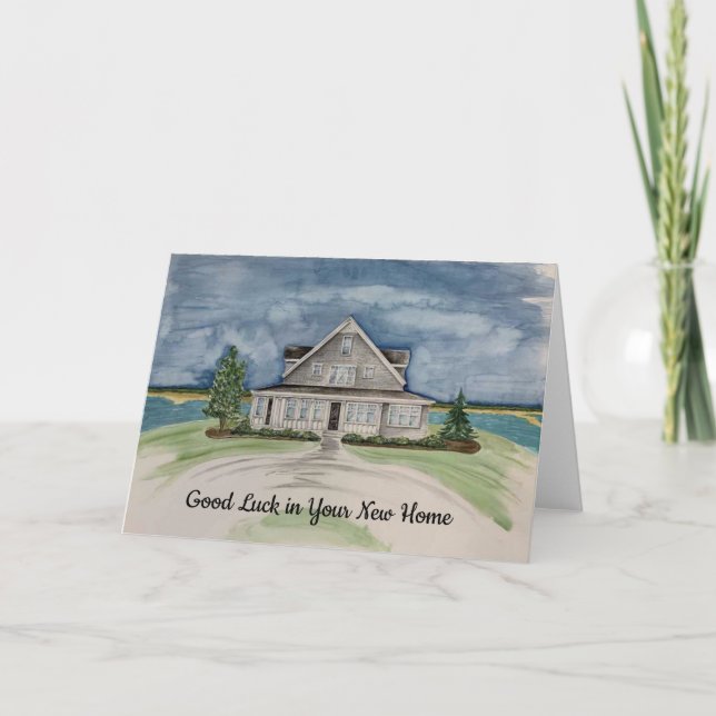 Tarjeta Nuevo hogar Notecard (Anverso)