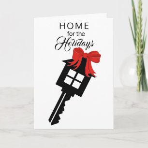 Tarjeta Nuevo Hogar Para Las Fiestas