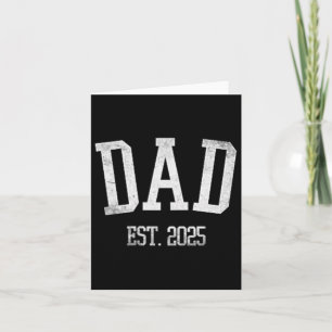Tarjeta Nuevo Papá Est. 2025 Esperado 