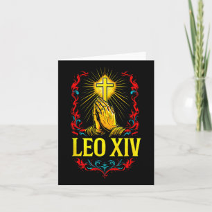 Tarjeta Nuevo Papa Leo Xiv