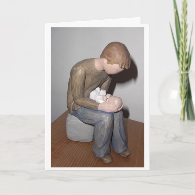 Tarjeta nuevo papá orgulloso (Anverso)