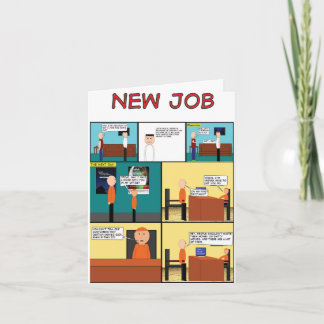 Tarjeta Nuevo trabajo