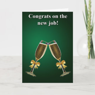 Tarjeta ¡Nuevo trabajo!