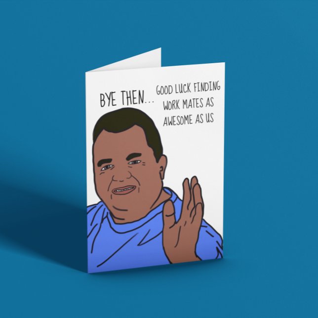 Tarjeta Nuevo trabajo gracioso (Subido por el creador)