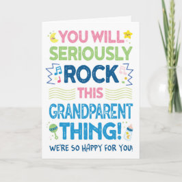 Tarjeta Nuevos Abuelos Felicitaciones, ¡Te Molestará Esto!