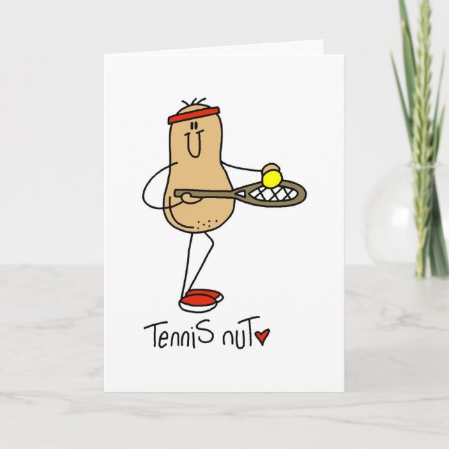 Tarjeta Nuez del tenis (Anverso)