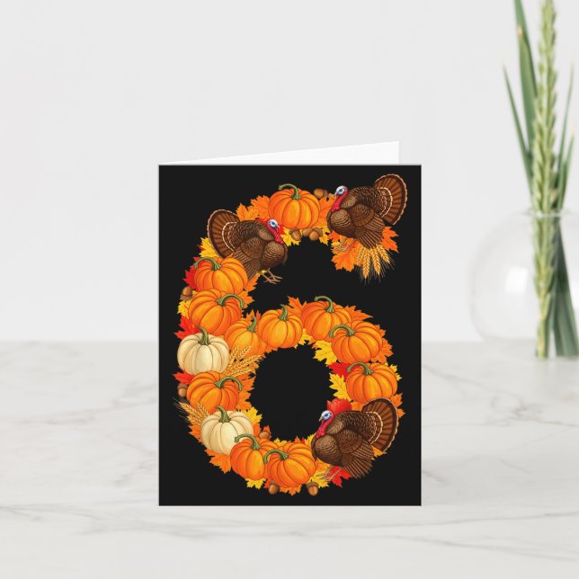 Tarjeta Number 6 Funny Saying 6 7 Six Seven Meme Couple Th (Anverso)