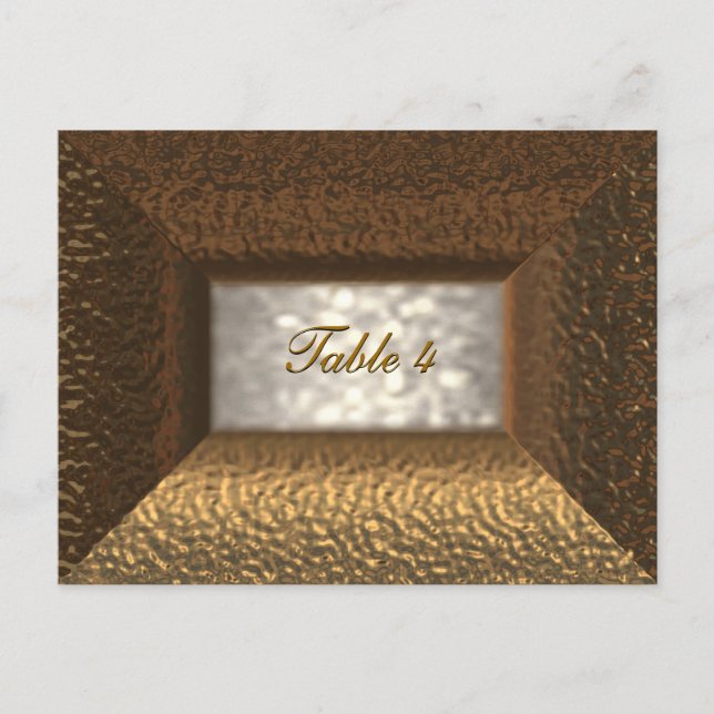 Tarjeta numérica Ashley Victorian (Anverso)