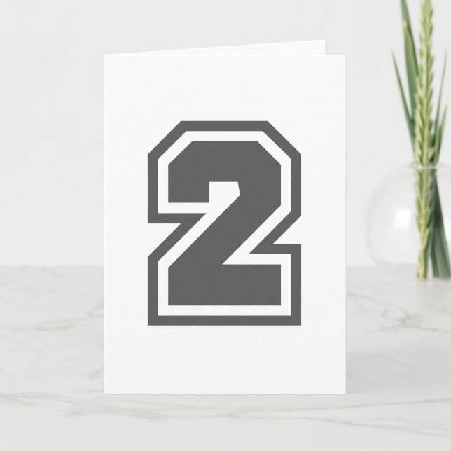 Tarjeta Número 2 (Anverso)