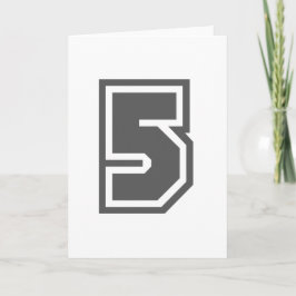 Tarjeta Número 5