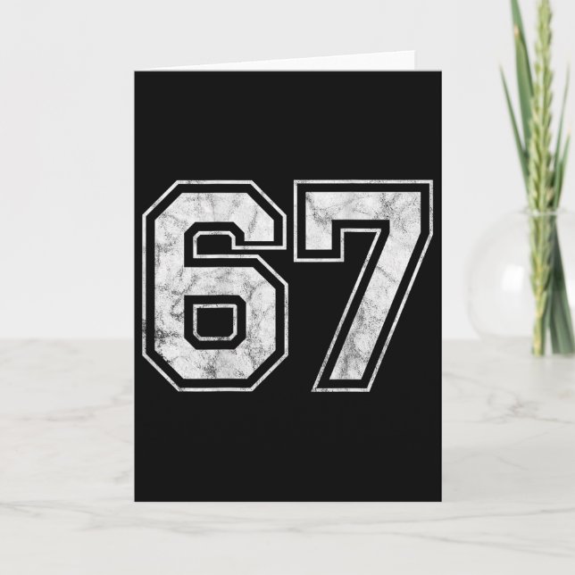 Tarjeta Número 67 en el Ck  (Anverso)