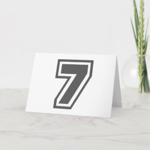 Tarjeta Número 7