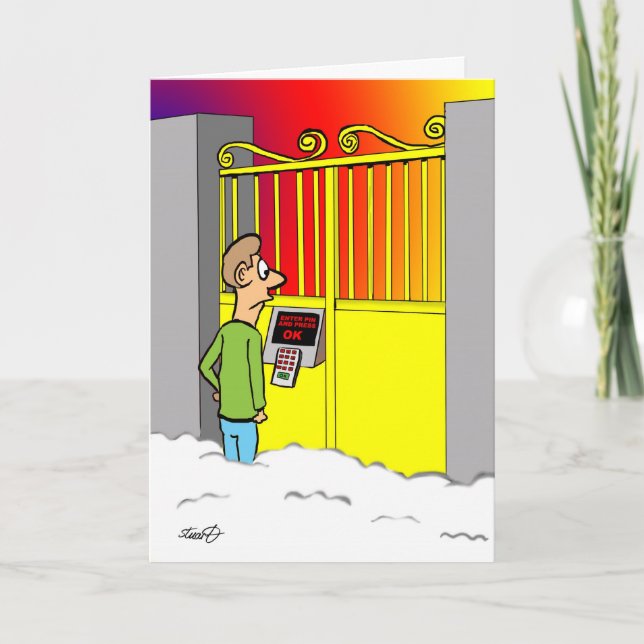 Tarjeta Número pin nacarado de las puertas (Anverso)