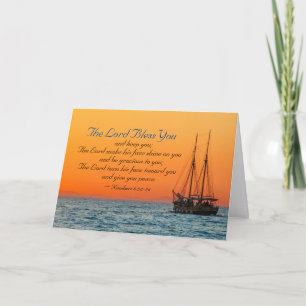 Tarjeta Números 6 24-26 El Señor os bendiga y os guarde