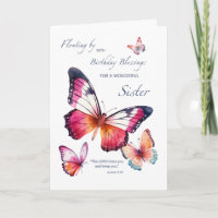 Nun Religiosa católica cumpleaños de mariposas