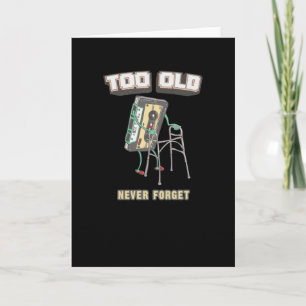 Tarjeta Nunca olvidar