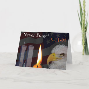 Tarjeta Nunca Olvides 9-11-01