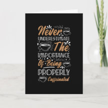 Nunca subestimes el café | Diseño del café