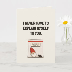 Tarjeta Nunca Tengo Que Explicarme A Mí Mismo Amistad Dive