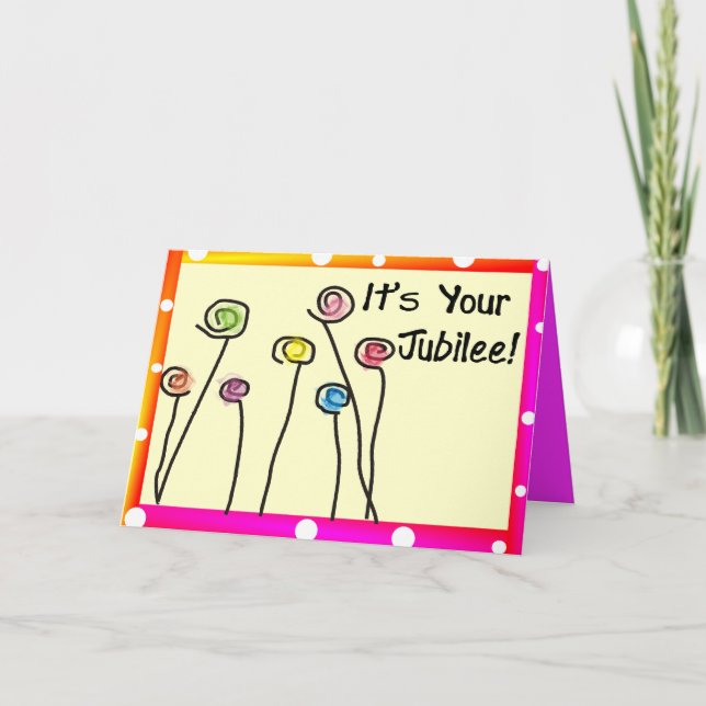 Tarjeta Nuns Jublilee Cards (Anverso)