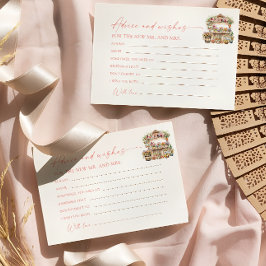 Tarjeta Nupcial de Consejos y Deseos Fresh Off The