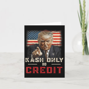 Tarjeta Nur Kash No Credit Trump