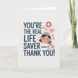 Tarjeta Nurse Thank You Card