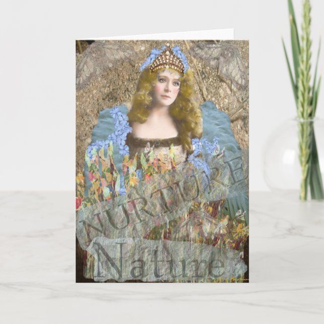 Tarjeta Nurtura naturaleza notecard (Anverso)