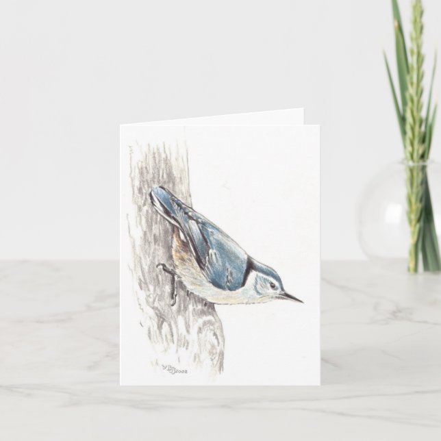 Tarjeta Nuthatch (Anverso)