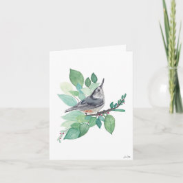 Tarjeta Nuthatch Bird