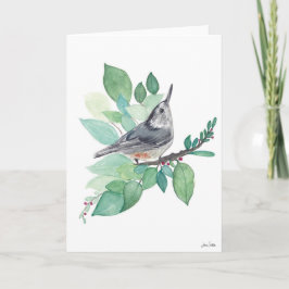 Tarjeta Nuthatch Bird Card