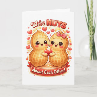 Tarjeta Nuts Valentine's Day