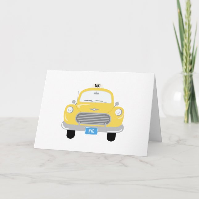Tarjeta NYC Taxi (Anverso)