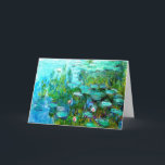 Tarjeta Nympheas de Claude Monet Notecard<br><div class="desc">Nympheas de Claude Monet Notecard</div>