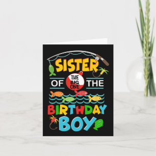 Tarjeta O Aliado De Pescado Un Aniversario De La Hermana D
