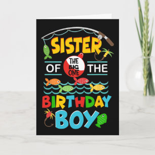 Tarjeta O Fish Ally Un Outfit De Cumpleaños Hermana Del Cu