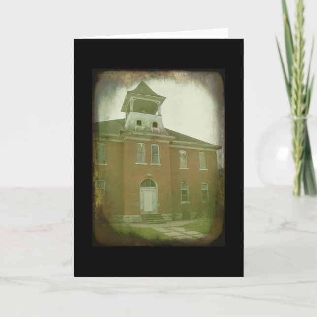 Tarjeta Oakville, Escuela Iowa (Anverso)