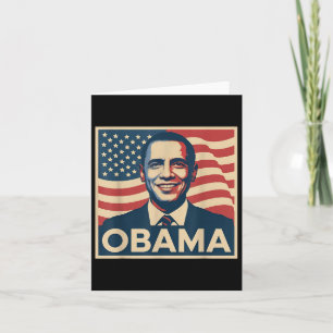 Tarjeta Obama Para El Presidente 2028 Obama 48º Presidente