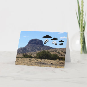 Tarjeta Objeto volante no identificado