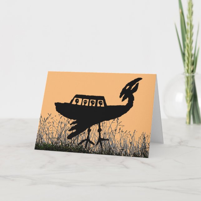 Tarjeta Objeto volante no identificado (Anverso)