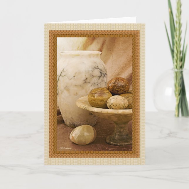 Tarjeta Objetos del alabastro (Anverso)