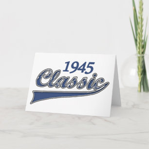 Tarjeta Obra clásica 1945