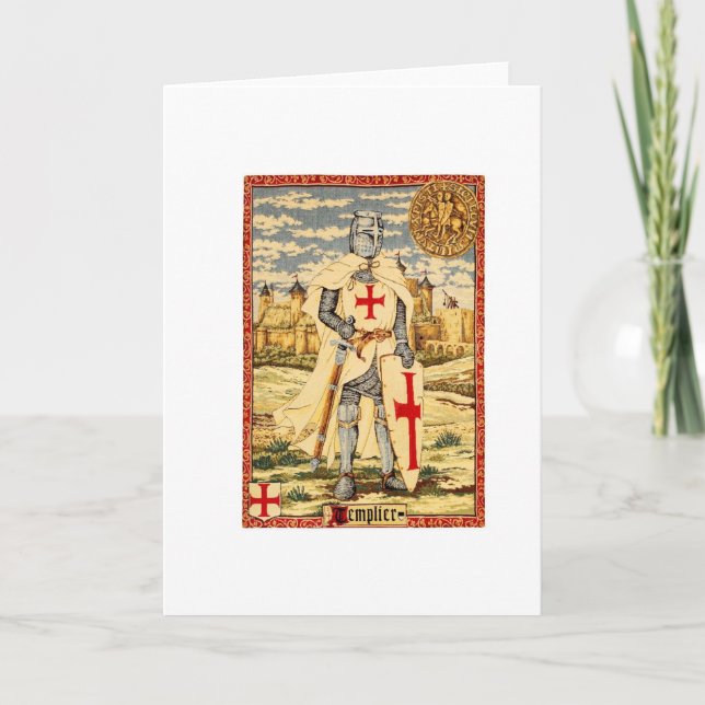 TARJETA OBRA CLÁSICA DE LOS CABALLEROS TEMPLAR (Anverso)