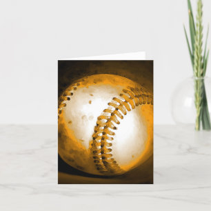 Tarjeta Obra de arte de béisbol