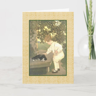 Tarjeta Obra de Jessie Wilcox Smith.