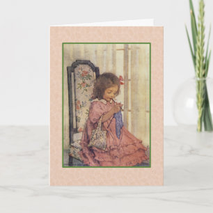 Tarjeta Obra de Jessie Wilcox Smith.