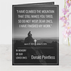 Tarjeta Obras de toda una vida